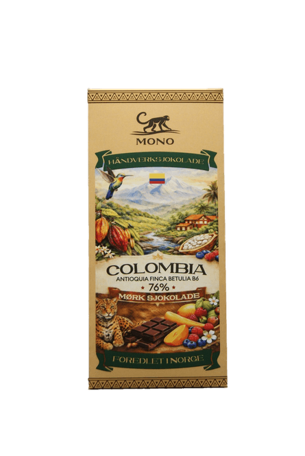 Main Image MONO Chocolate Bar Colombia Hacienda B6 76%