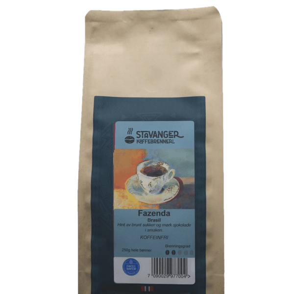 Hovedbilde Koffeinfri Brasil Fazenda 250g