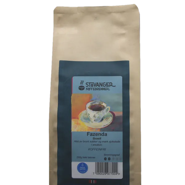Hovedbilde Koffeinfri Brasil Fazenda 250g