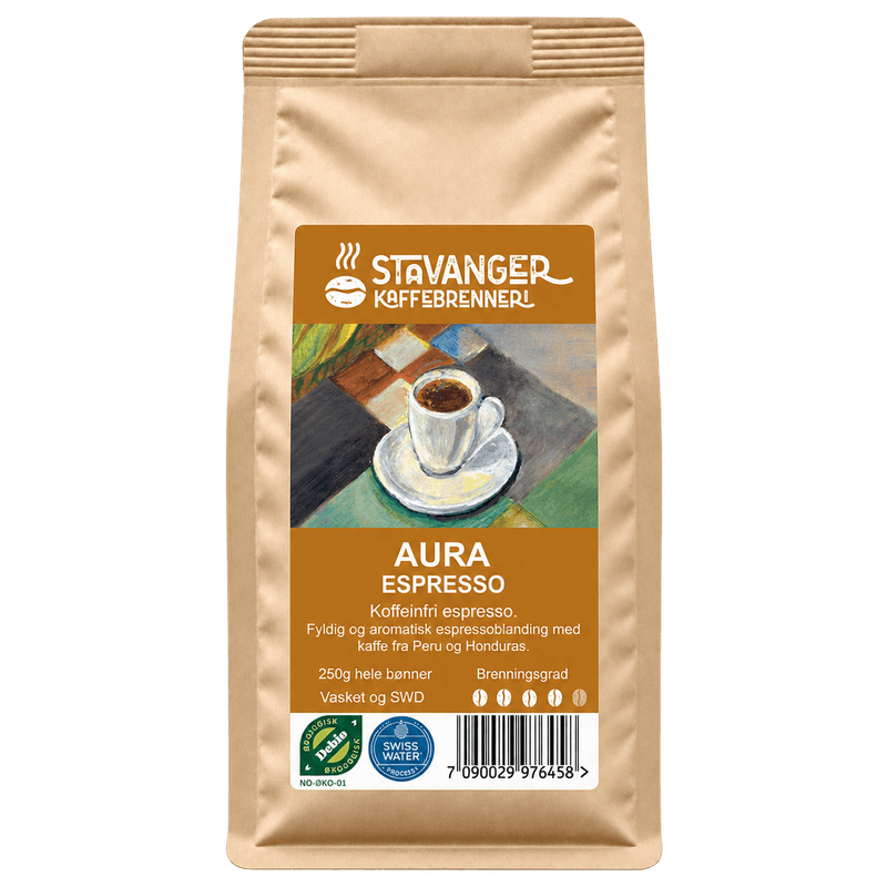 Aura Decaf Espresso, 250g Organic