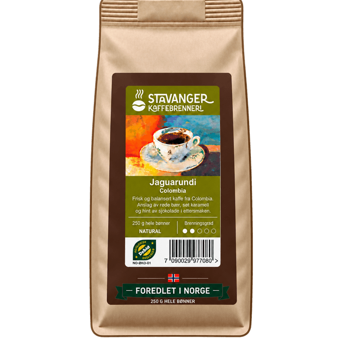 Hovedbilde Colombia Jaguarundi NATURAL 250g Økologisk Hele ...