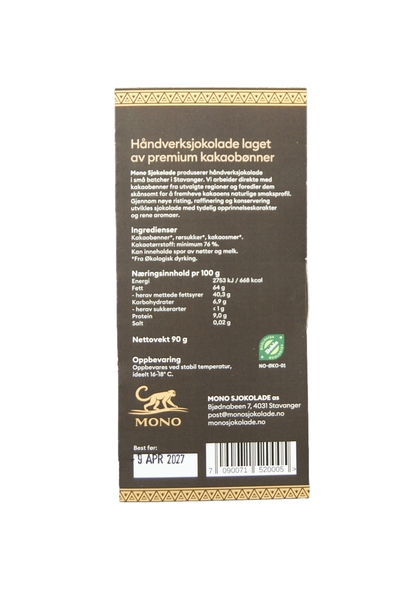 MONO Colombia Hacienda Betulia B9 100%