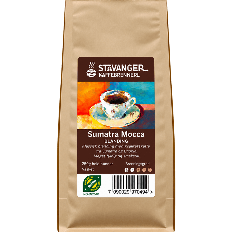 Mocca-Sumatra, 250g Organic